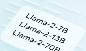 Llama 2 model sizes - 7B - 13B - 70B