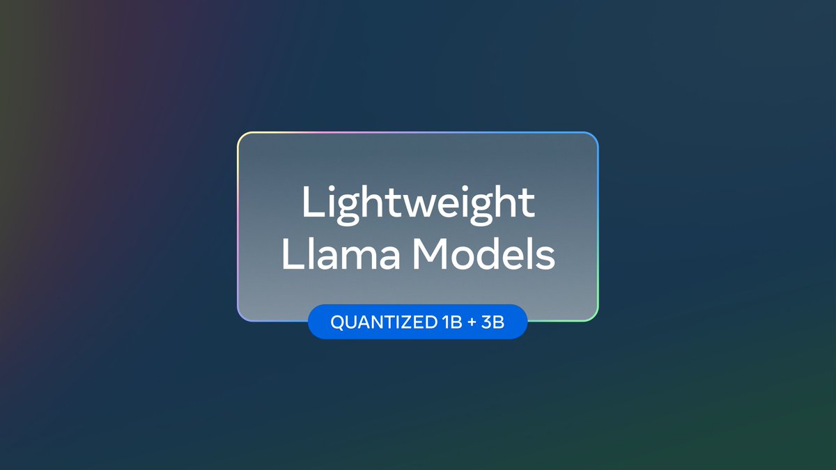 Meta Launches Quantized Llama Models